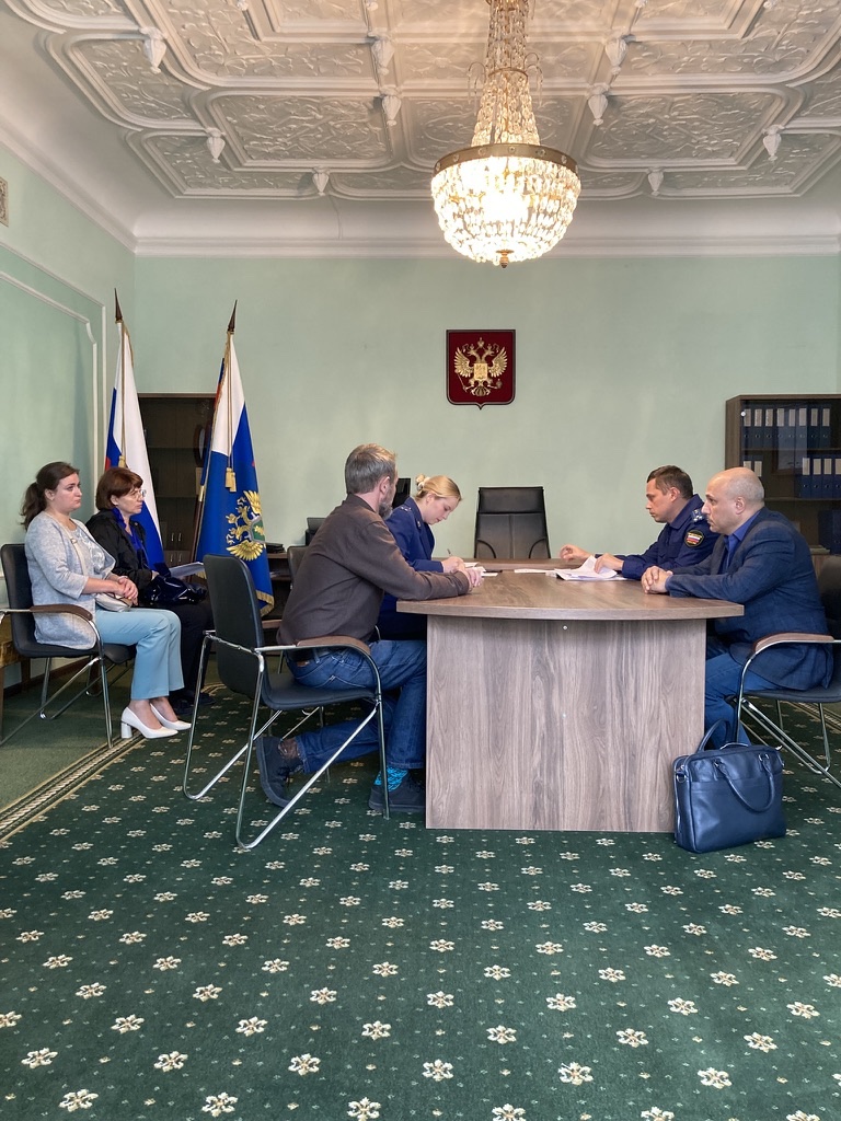 Прием граждан прокуратурой Выборгского района 